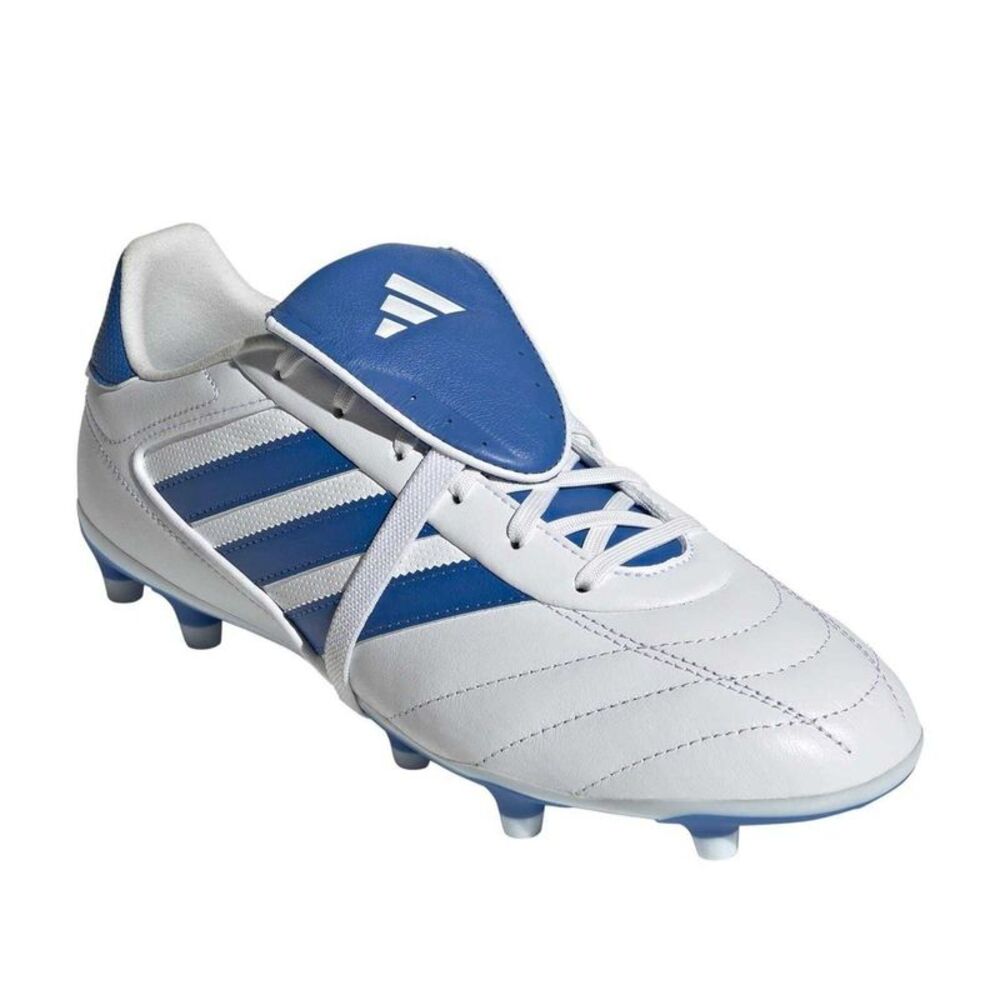 Adidas Womens/Ladies Copa Gloro II 3 Stripes Leather Lace Up Soccer Cleats / Whi